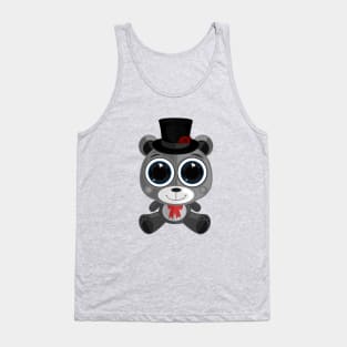 Teddy Bear - Classy Grey Tank Top